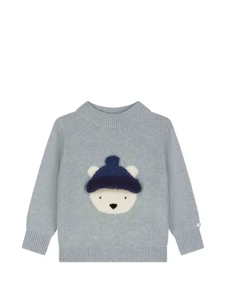 Sweter dziecięcy Donsje niebieski