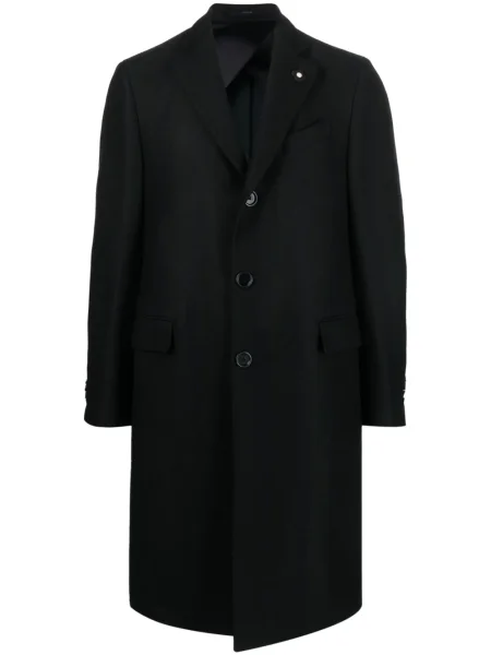 Palton Lardini de lână negru