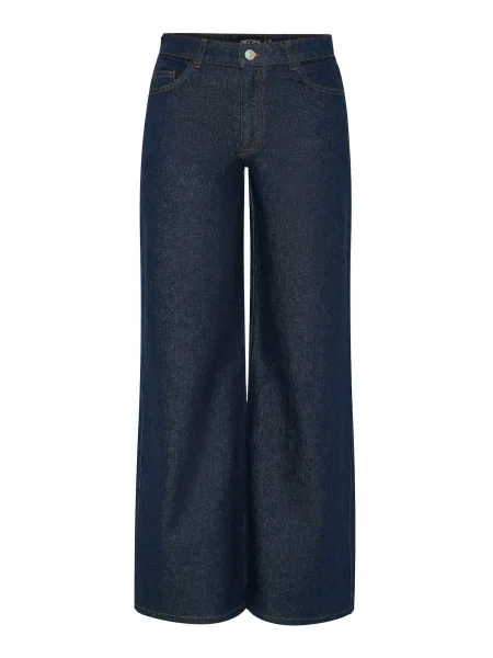PIECES Jeans PCSELMA închis albastru