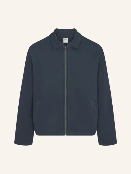 Skims Lounge Mikina Heavyweight Fleece navy tmavě modrá