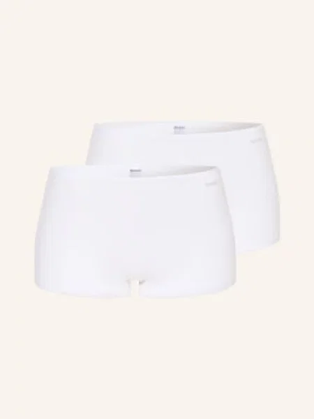 Skiny Zestaw 2 Par Majtek Skiny Advantage Cotton Stretch weiss biały