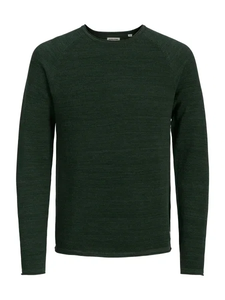 JACK & JONES Pulover JWHHILL închis verde