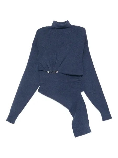 Top Lanvin tricotate albastru