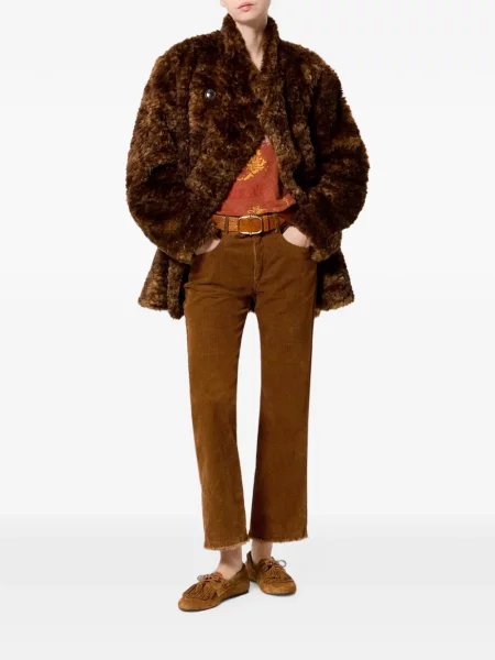Pantaloni Marant Etoile maro