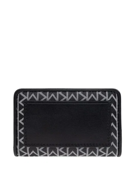 Portofel Michael Michael Kors cu imprimeu geometric roșu