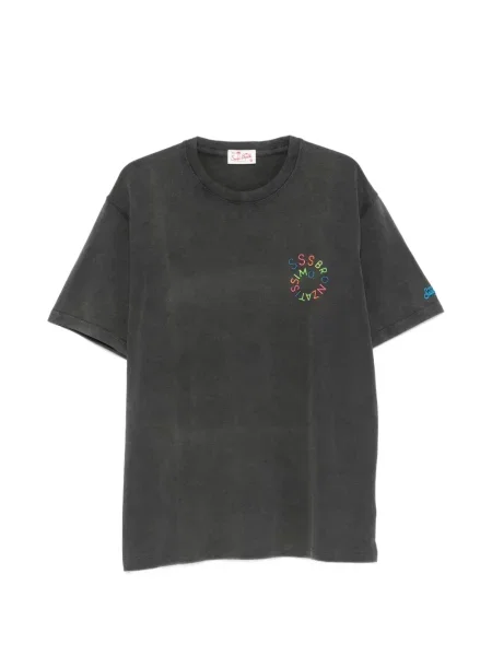 Tricou Mc2 Saint Barth cu autograf gri