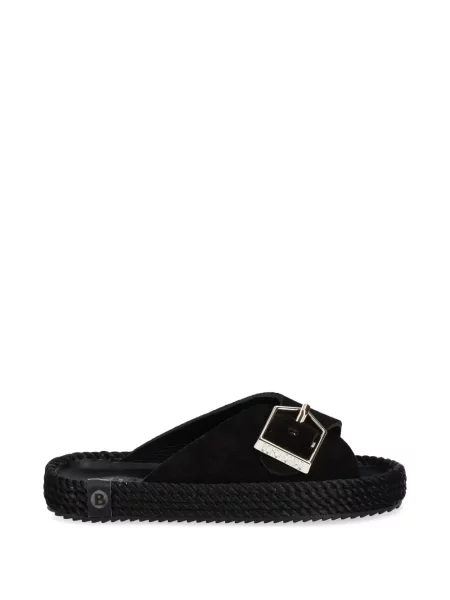 Espadrile Bohonomad cu cataramă negru