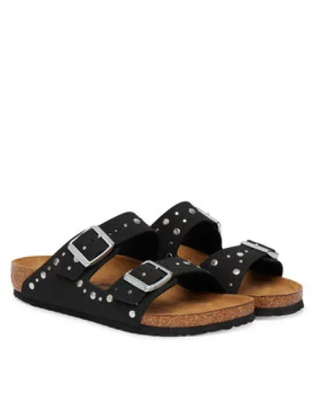 Birkenstock Šlepetės Arizona Rivets M juoda