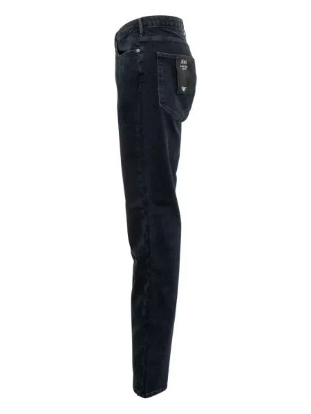 Blugi Emporio Armani cu 5 buzunare albastru