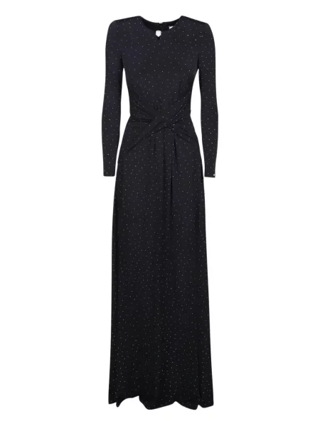 Rochie cu volane Nissa cu volane negru
