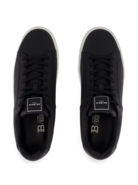 Sneakerși Balmain din piele negru