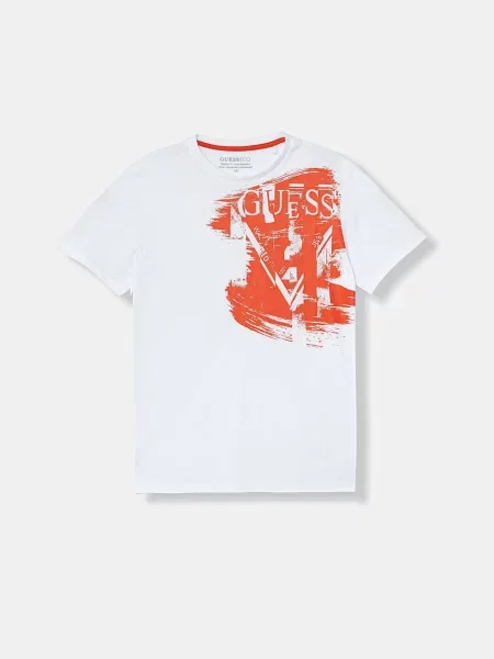 Guess T-shirt Regular Fit bijela