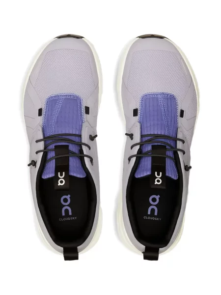 Buty do biegania dziecięce On Running fioletowe
