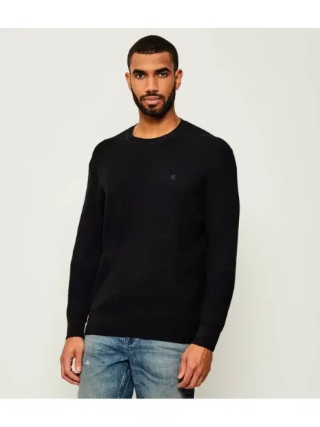 Calvin Klein pulóver könnyű fekete