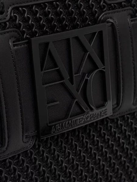 Кожаная сумка через плечо Armani Exchange