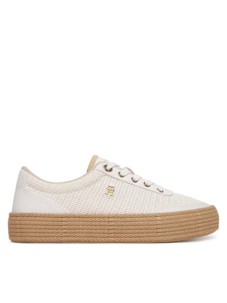 Tommy Hilfiger Espadryle biały