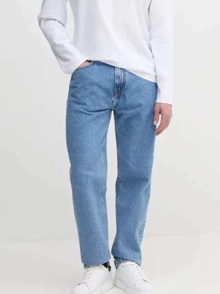 Дънки Red Bull Racing x Pepe Jeans LOOSE FIT JEANS червено