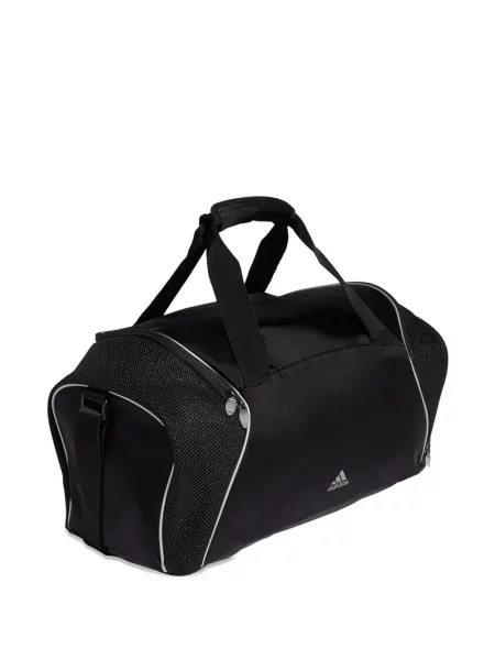 Tricou Adidas cu dungi cu imagine alergare gri