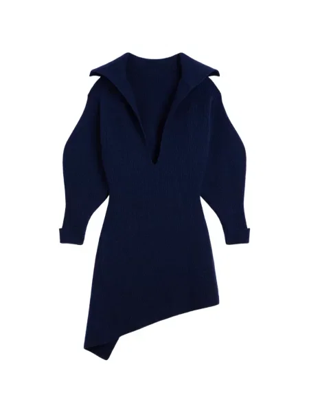 Rochie Givenchy asimetrică albastru