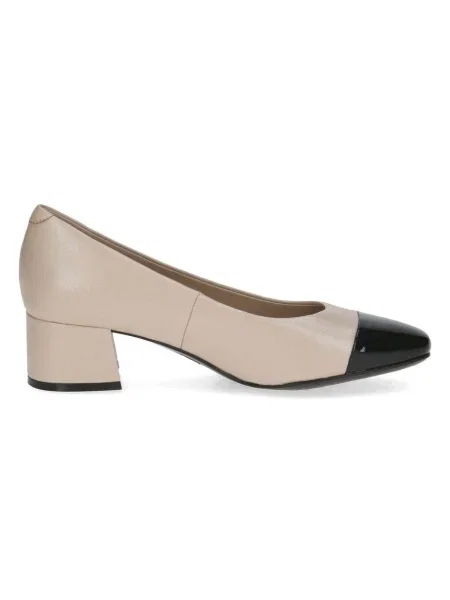 Pantofi cu toc Caprice bej