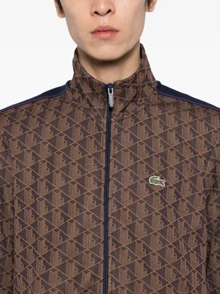 Яке Lacoste кафяво