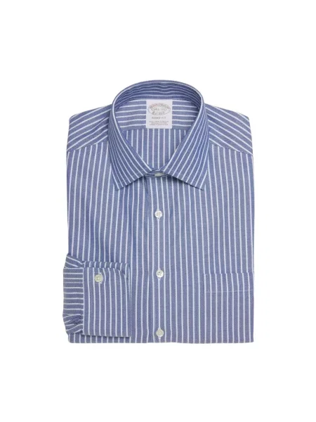 Koszula Brooks Brothers z kołnierzem niebieska
