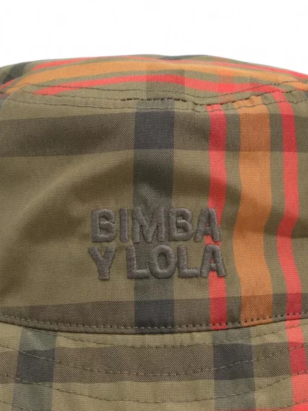 Căciulă Bimba Y Lola în carouri verde