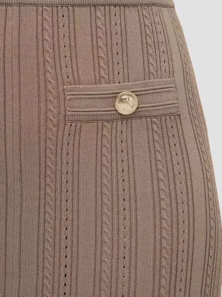Спідниця міді GUESS коричневий