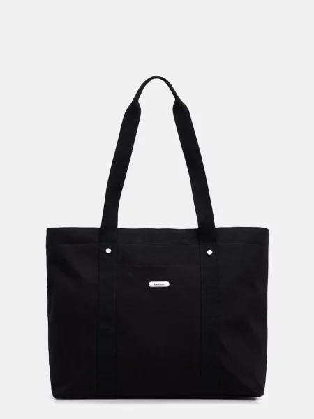 Geantă shopper Barbour negru