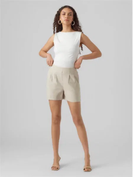 Vero Moda Šortky z materiálu Jesmilo béžová