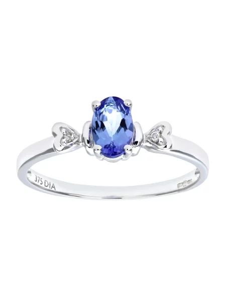 DIAMANT LETERNEL Prsten Herz srebro