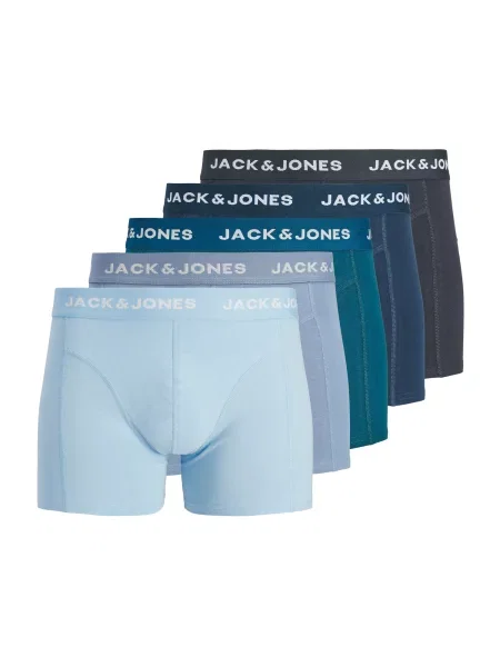 JACK & JONES Boxeri JACHENRIK / bleumarin / azur / gențiană / deschis albastru
