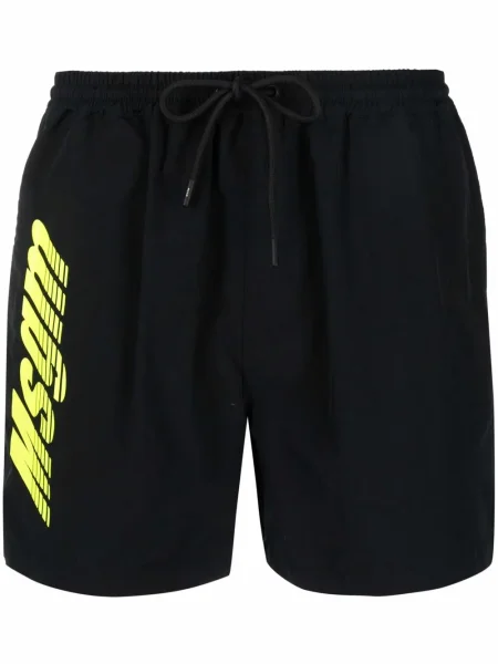 Spodní díl plavek Msgm s potiskem černý