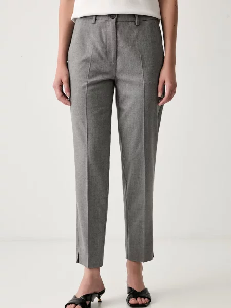 Marc O'Polo pantaloni pentru femei cu vâscoză gri