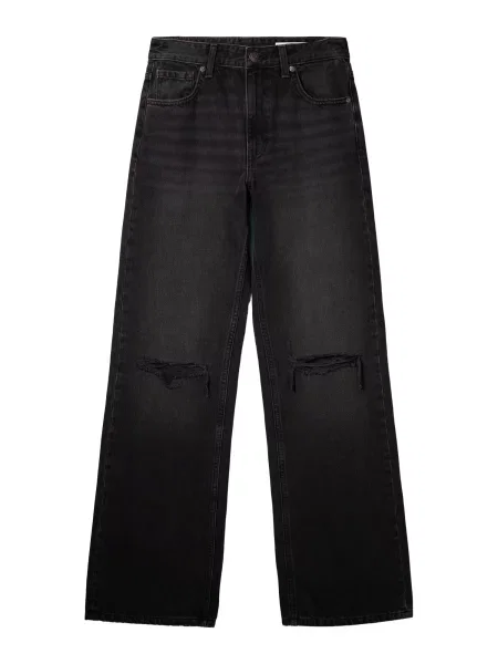 Bershka Jeans denim negru