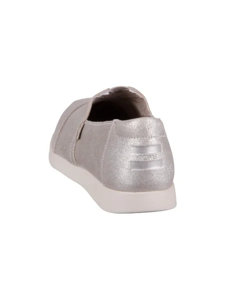 Pantofi Toms argintiu
