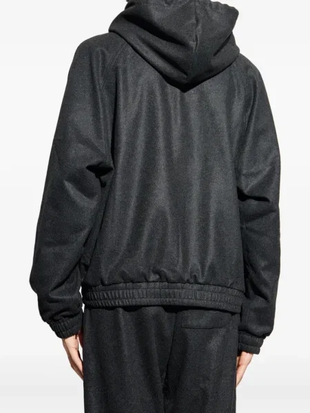 Hoodie Fendi κασμίρ γκρι