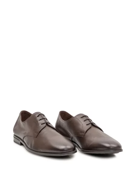Pantofi derby Doucal's din piele maro