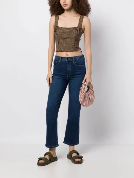 Platėjantys platėjančios kelnės Le Jean mėlyna