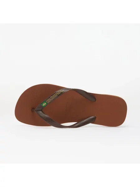 Sneakers Havaianas Brasil Logo Rust/ Dark Brown EUR maro