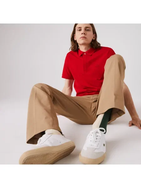 Lacoste поло PARIS polo червоне