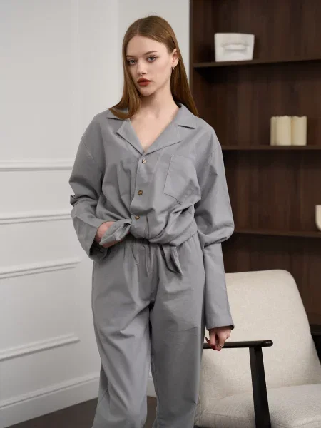 Пижама Handy Wear без косточек серая