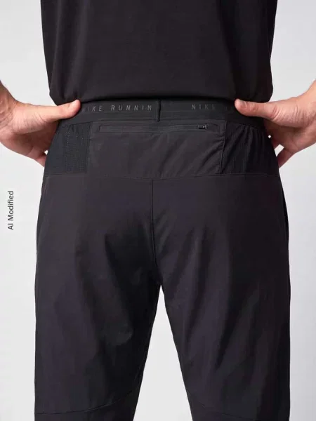 Spodnie treningowe o kroju slim fit z technologia dri-fit model Stride' Nike Training czarne