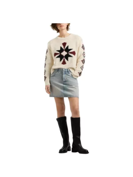 Pulover Pepe Jeans alb