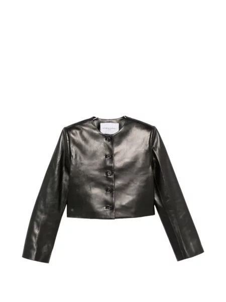 Geanta de piele Brandon Maxwell negru
