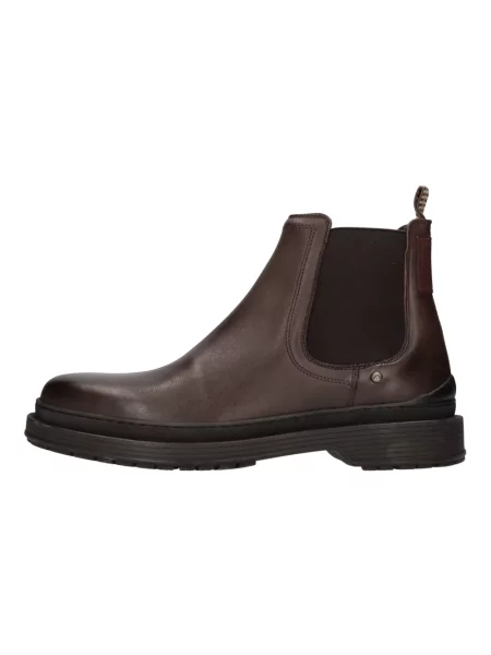 Buty do kostki Ambitious skórzane brązowe