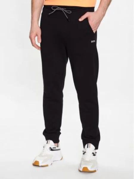 Boss Pantaloni trening Regular Fit negru