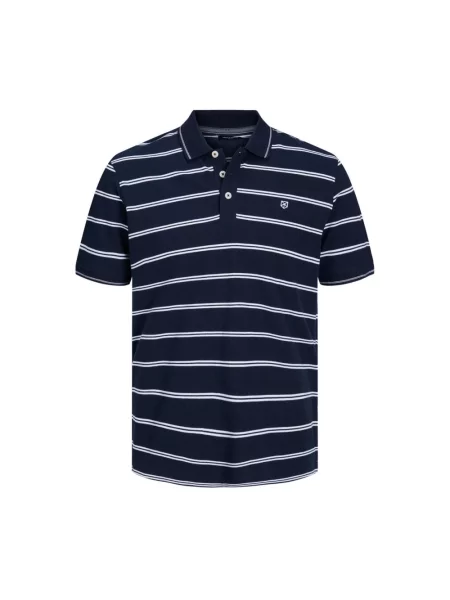 Koszulka polo Jack & Jones niebieska