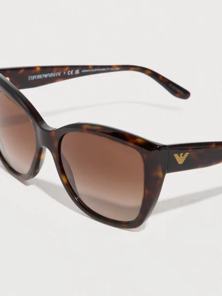 Emporio Armani Slnečné okuliare / koňaková hnedá