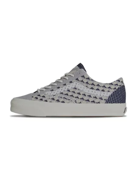 Sneakersy Vans Old Skool zamszowe w kratę szare